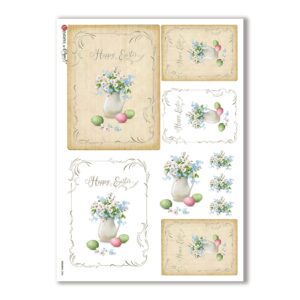 HOLIDAY-0086. Carta di riso festività per decoupage.