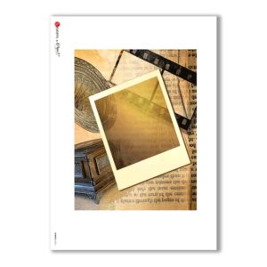 ALBUM-L-0016. Carta di riso album per decoupage.