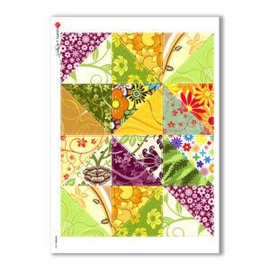 PATTERN-0006. Carta di riso texture per decoupage.
