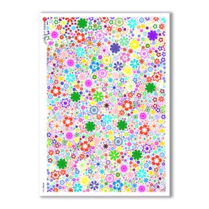 PATTERN-0004. Carta di riso texture per decoupage.