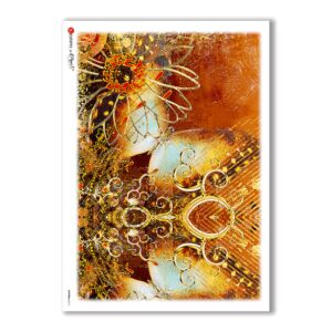 PATTERN-0010. Carta di riso texture per decoupage.