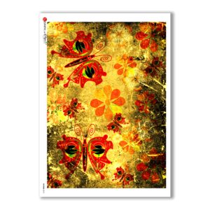 PATTERN-0012. Carta di riso texture per decoupage.