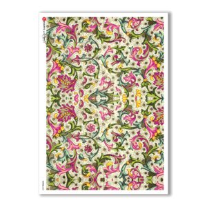 PATTERN-0049. Carta di riso texture per decoupage.