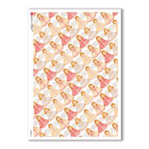 PATTERN-0051. Carta di riso texture per decoupage.