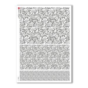 PATTERN-0119. Carta di riso texture per decoupage.