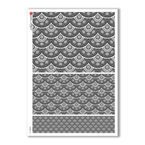 PATTERN-0122. Carta di riso texture per decoupage.