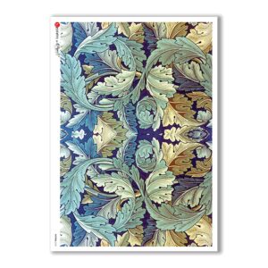 PATTERN-0131. Carta di riso texture per decoupage.