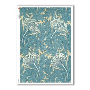 PATTERN-0133. Carta di riso texture per decoupage.