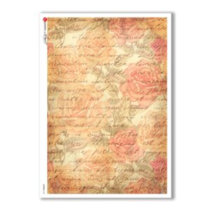 PATTERN-0135. Carta di riso texture per decoupage.