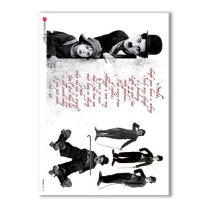 PHRASES-0002. Carta di riso frasi per decoupage.