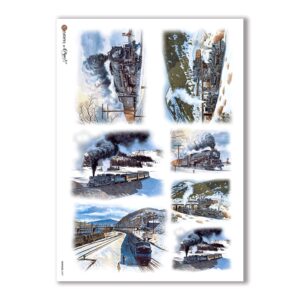 VEHICLES-0007. Carta di riso veicoli per decoupage.