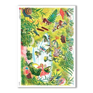 TALES-0020. Carta di riso fiabe per decoupage.