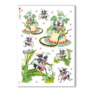 TALES-0021. Carta di riso fiabe per decoupage.