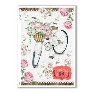 SCENE-0027. Carta di riso pittorico per decoupage.