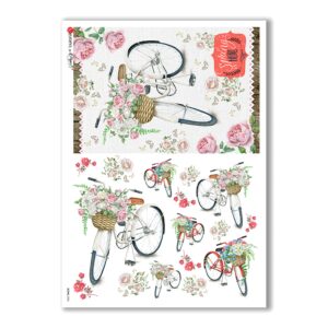 SCENE-0028. Carta di riso pittorico per decoupage.