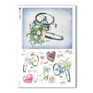 SCENE-0029. Carta di riso pittorico per decoupage.
