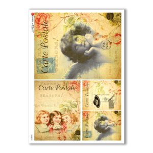 SCENE-0057. Carta di riso pittorico per decoupage.