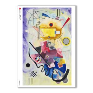 ARTWORK-0065. Carta di riso opere d'arte per decoupage.
