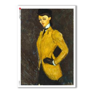 ARTWORK-0070. Carta di riso opere d'arte per decoupage.