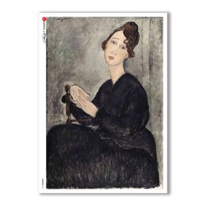 ARTWORK-0071. Carta di riso opere d'arte per decoupage.