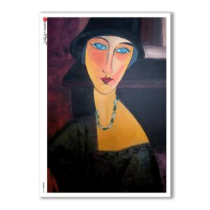 ARTWORK-0072. Carta di riso opere d'arte per decoupage.
