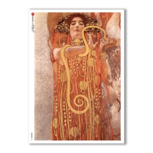 ARTWORK-0079. Carta di riso opere d'arte per decoupage.