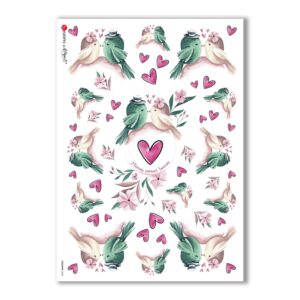 COUNTRY-0048. Carta di riso country per decoupage.