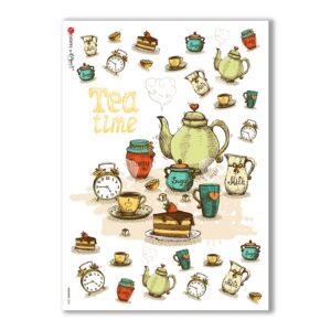 COUNTRY-0050. Carta di riso country per decoupage.