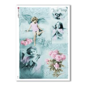 CULT-0137. Carta di riso sacra per decoupage.
