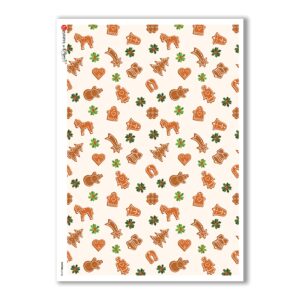 PATTERN-0146. Carta di riso texture per decoupage.