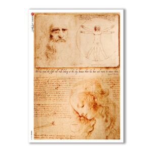 PHRASES-0022-UK. Carta di riso frasi per decoupage.