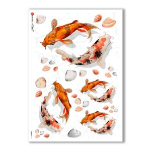 ANIMALS-0111. Carta di riso animali per decoupage.
