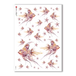 ANIMALS-0113. Carta di riso animali per decoupage.