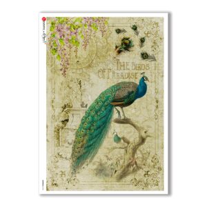 ANIMALS-0125. Carta di riso animali per decoupage.