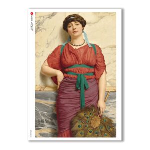 ARTWORK-0082. Carta di riso opere d'arte per decoupage.