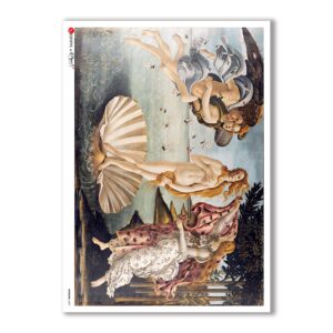 ARTWORK-0087. Carta di riso opere d'arte per decoupage.
