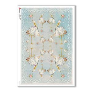 BABY-0073. Carta di riso bambini per decoupage.