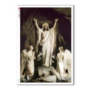 CULT-0142. Carta di riso sacra per decoupage.