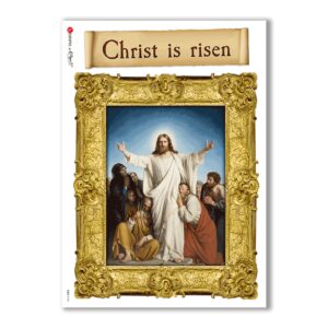 CULT-0143. Carta di riso sacra per decoupage.