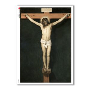 CULT-0144. Carta di riso sacra per decoupage.