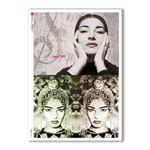 PHRASES-0025-UK. Carta di riso frasi per decoupage.