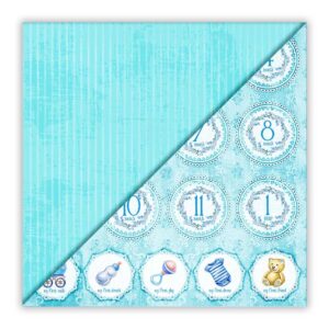 IWASBORNBLUE - 004. Scrapbooking foglio singolo