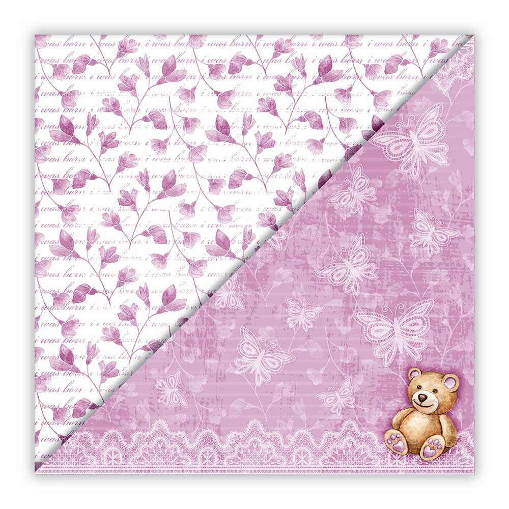 IWASBORNPINK - 007. Scrapbooking foglio singolo
