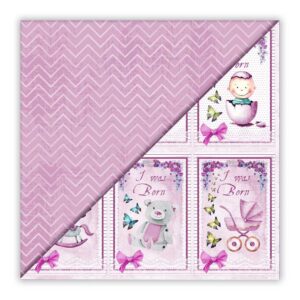 IWASBORNPINK - 008. Scrapbooking foglio singolo