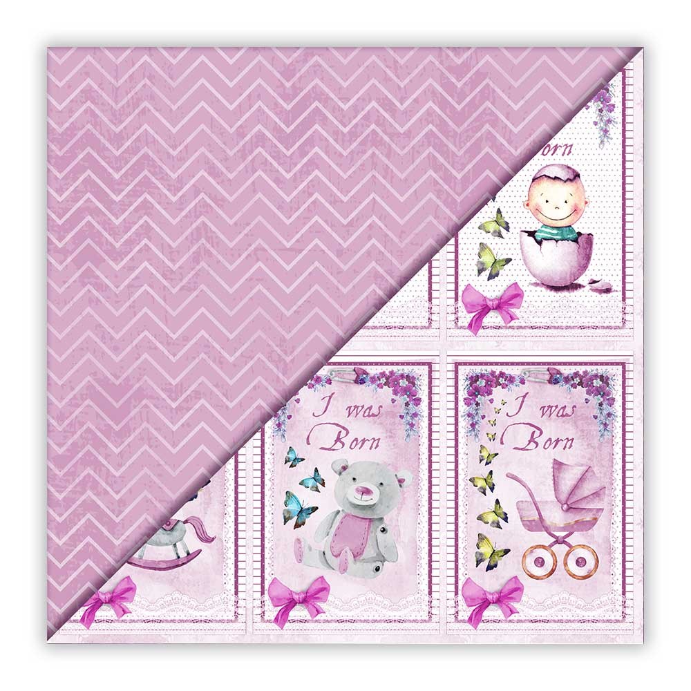 IWASBORNPINK - 008. Scrapbooking foglio singolo