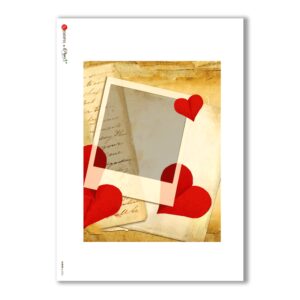 ALBUM-L-0026. Carta di riso album per decoupage.