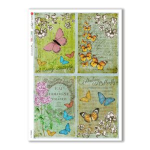 ANIMALS-0137. Carta di riso animali per decoupage.