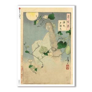 ARTWORK-0096. Carta di riso opere d'arte per decoupage.