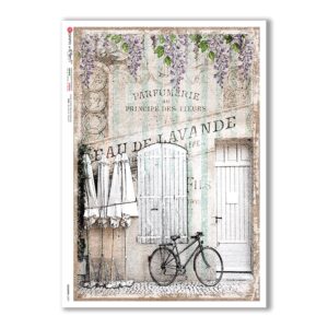 COUNTRY-0059. Carta di riso country per decoupage.