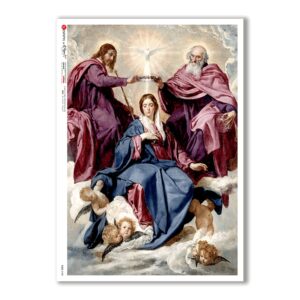 CULT-0148. Carta di riso sacra per decoupage.